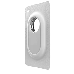 Compact Slim Protective Card Holder Case for SmartTag Wallets and Bags (White)