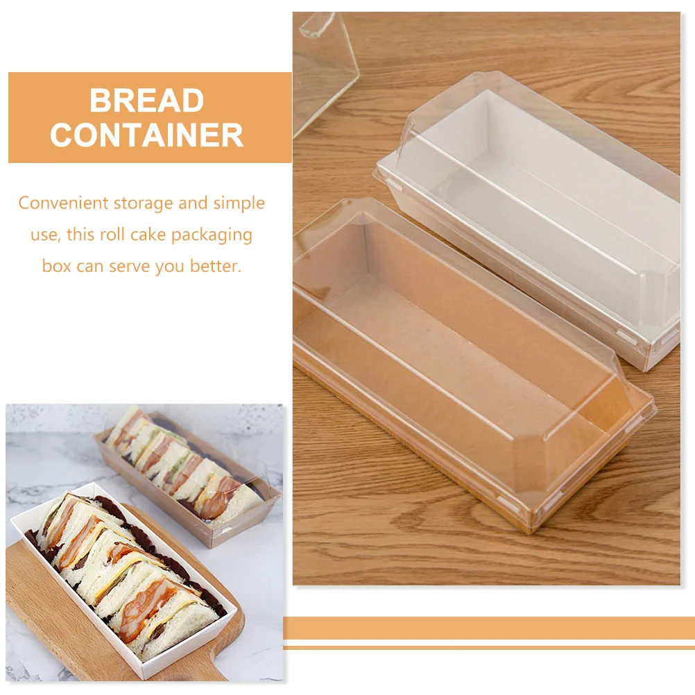 20 Pcs Cupcake Container Cookie Packaging Box Snack Containers Food Kraft Paper Boxes Candy