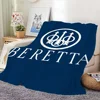 Fashion Gun B-Beretta Cool Blanket Skin friendly comfort warm soft plush blanket suitable sofa living room office bedroom 4