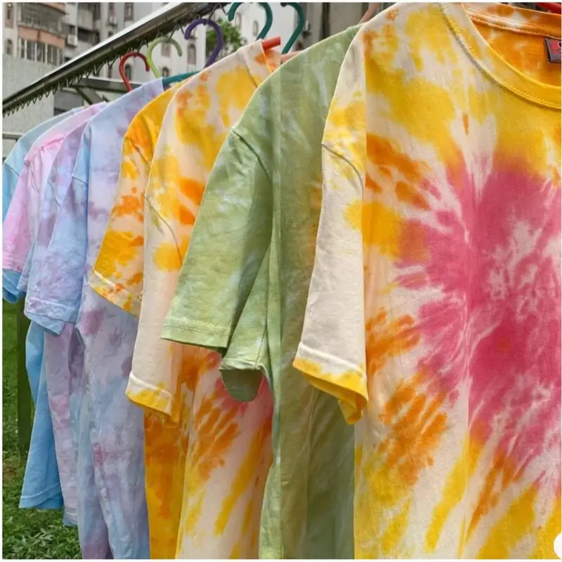 Fabric Dye 24 Colors Dye Textile Pigment Powder 10g DIY Clothing Refurbished Coloring Multifunctional Tie-Dye Handmade Supplies