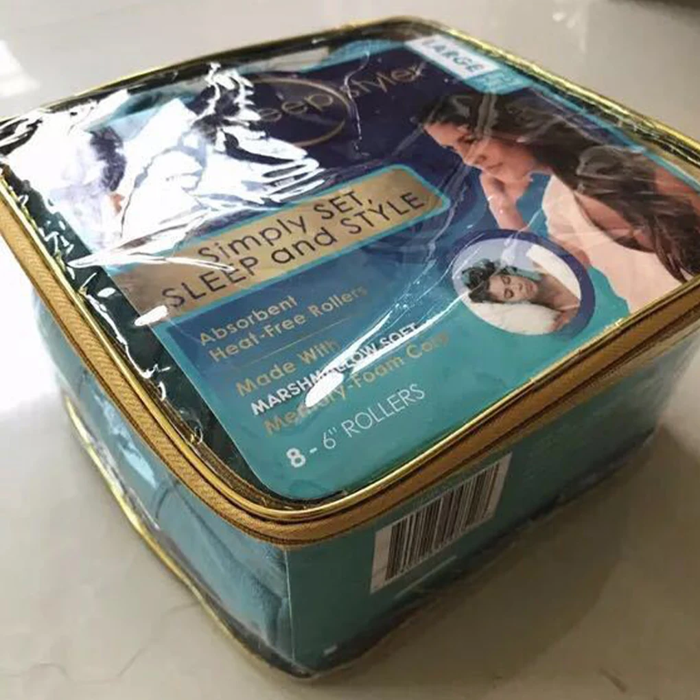 

Губка для профессиональных волос, легко устанавливается, с мягкими валиками из пены, изготовленными из губки