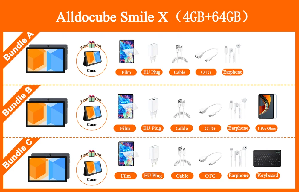 ipad latest model 【Newest】Alldocube Smile X 10.1 inch Tablet PC Android 11 T610 Octa-Core 4GB RAM 64GB ROM Dual WiFi Dual 4G LTE Phone Call Tablet most popular samsung tablet