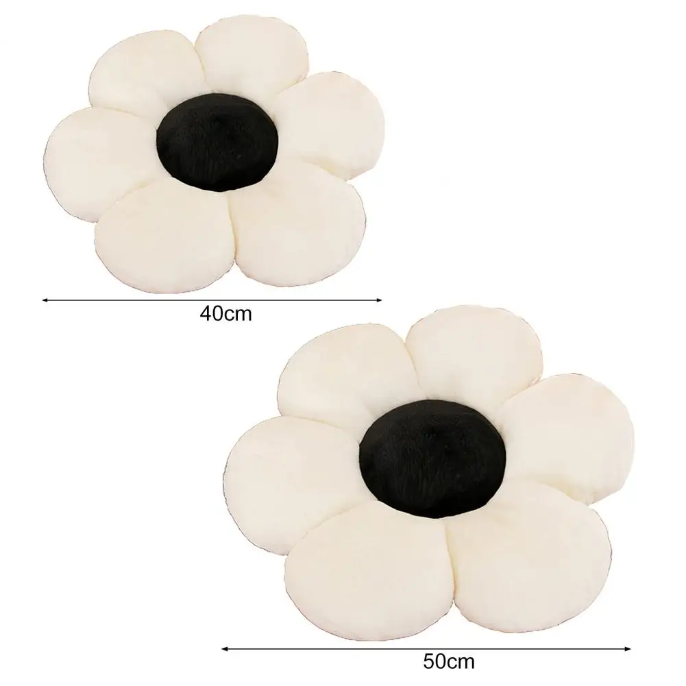

Car Seat Cushion Fluffy Petals Shape Seat Cushion for Office Chair Car Seat Sofa Super Soft Back Pillow Buttocks for Room