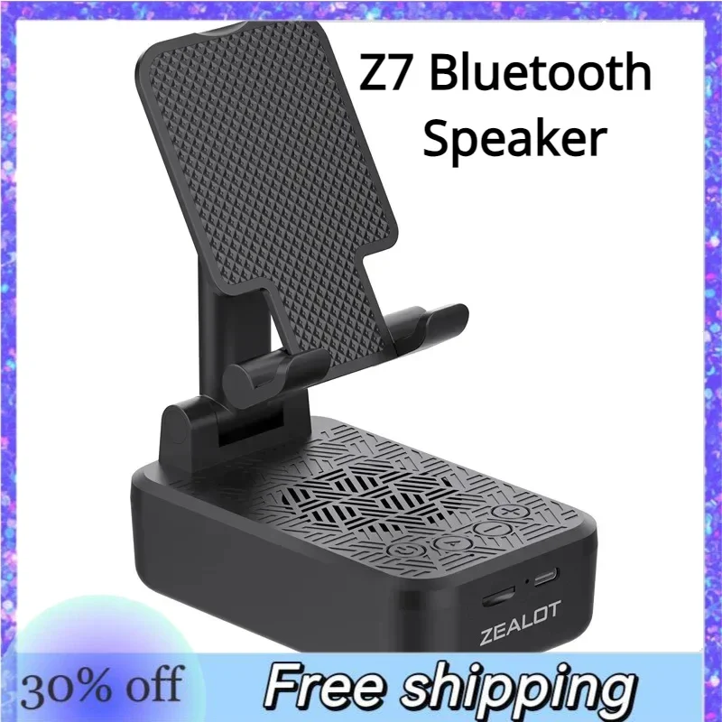 

Bluetooth-динамик Z7 со стандартным держателем, легкий и удобный в переноске, высококачественный объемный звук, Bluetooth 5.2 динамик