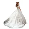 Elegant White Flower Girl Dresses For Wedding Tulle Butterfly 3d Applique Kids Birthday Party Pageant Dress First Communion Gown 6