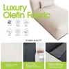 Outdoor Bean Bed Chair Sun Lounger, Couch Sofa for Patio & Pool, Foam Filling Day Bed Furniture, Comfy Lazy Sofa for Outside, Wa 6