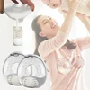 Silicone Mother's Milk Collector With Scale Wearable Anti Spill Breast Pads Nipple Pain Protector Maternity Breastfeeding 3