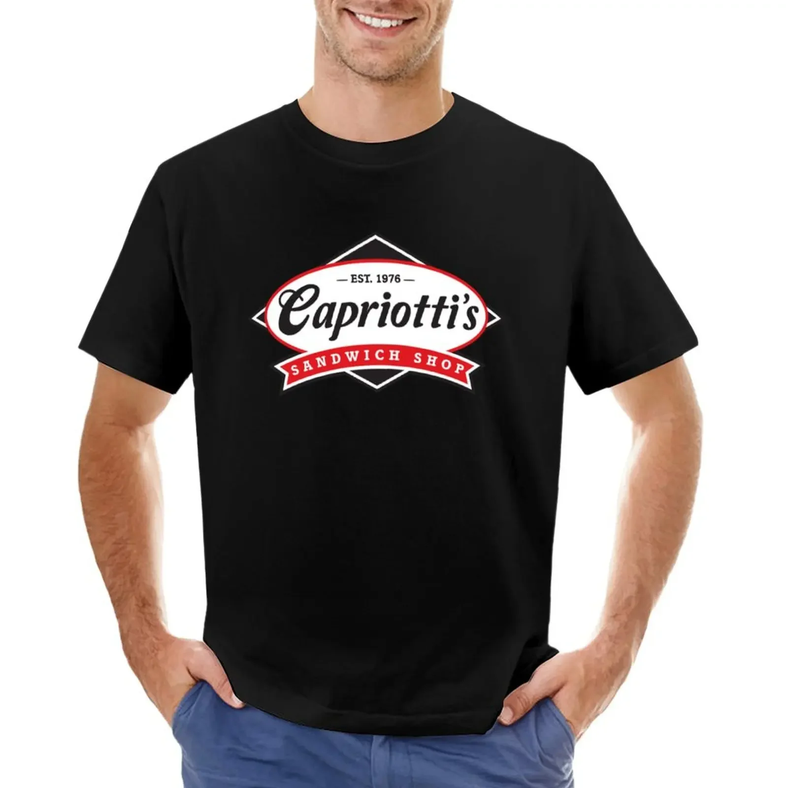 

Capriotti's T-shirt plus sizes summer clothes mens champion t shirts