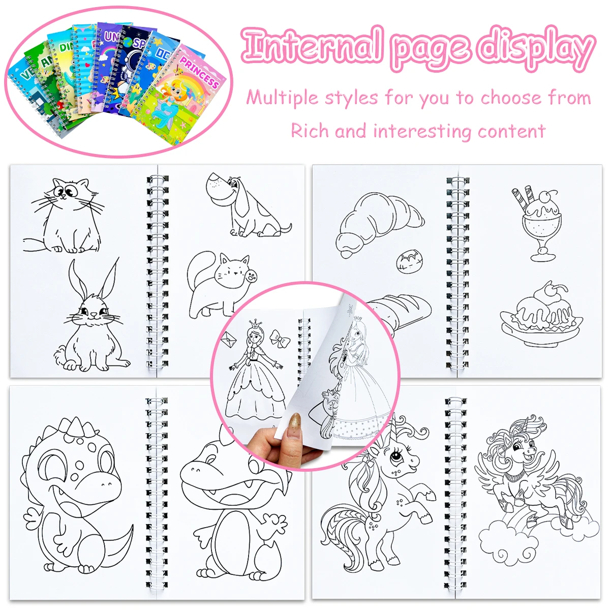 Children's Watercolor Painting Set: 24-Piece Art Kit with Fun Themes