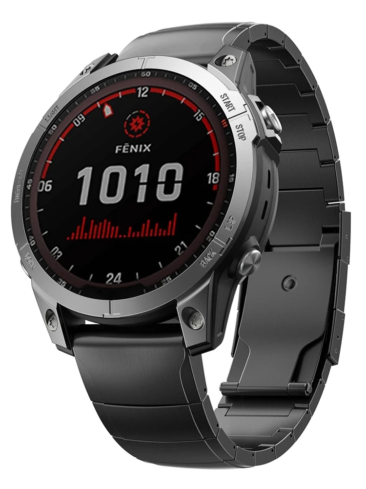 Pulseira de Relógio de Titânio Quickfit Metal Easy Fit Band 26 mm 22 mm Garmin Fenix 7x Pro 5x 6x Epix Pro Gen Marq Tactive - Image 6