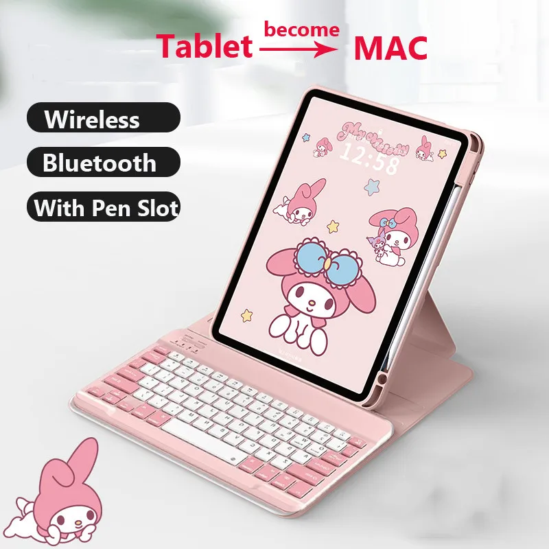 Sleek Wireless Keyboard Case with Protective Cover