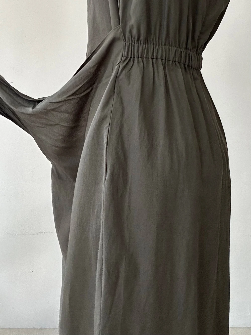 Korejpaa Korean Fashion Summer Dress Elegant Round Neck Twisted Tie Design Waist Slimming Vest Dresses Women Clothes Vestido