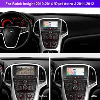 Podofo 6 + 128G 7-дюймовый автомобильный радиоприемник для Buick Excelle 2010-2014/Opel Astra J 2011-2012, мультимедийный плеер, WIFI Carplay, Android, авто GPS — изображение 2