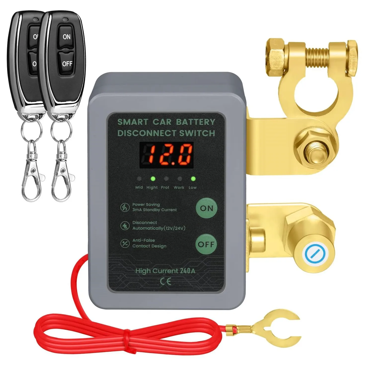 Interruptordealimentacióndedesconexióndebateríade12V,interruptordeapagadoyapagadoconinterruptordeControlremotoparacocheycamiónconpantallaDigital-AliExpress34