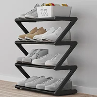 Simple 7-shaped Fabric Dust-proof Shoe Rack Shoe Cabinet Multi-functional Household Multi-layer Space-saving Shoe Storage Rack 1