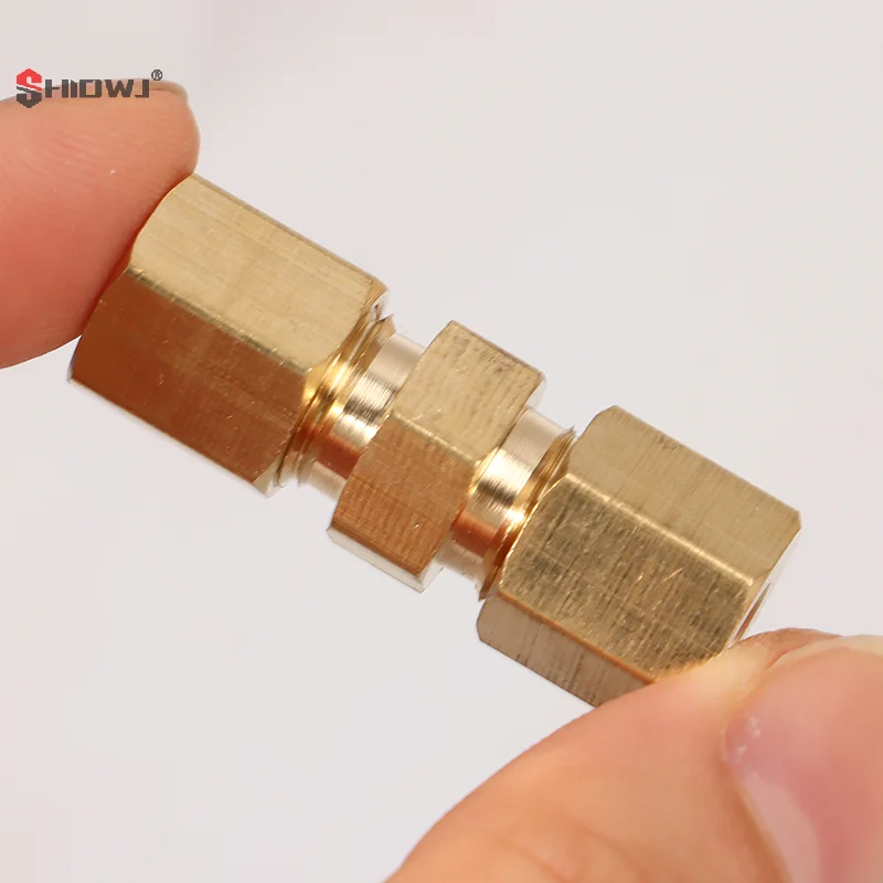Universal Brake Line Connector For Brake Line Without Flaring 4.76mm 3/16" Connector Fittings Parts