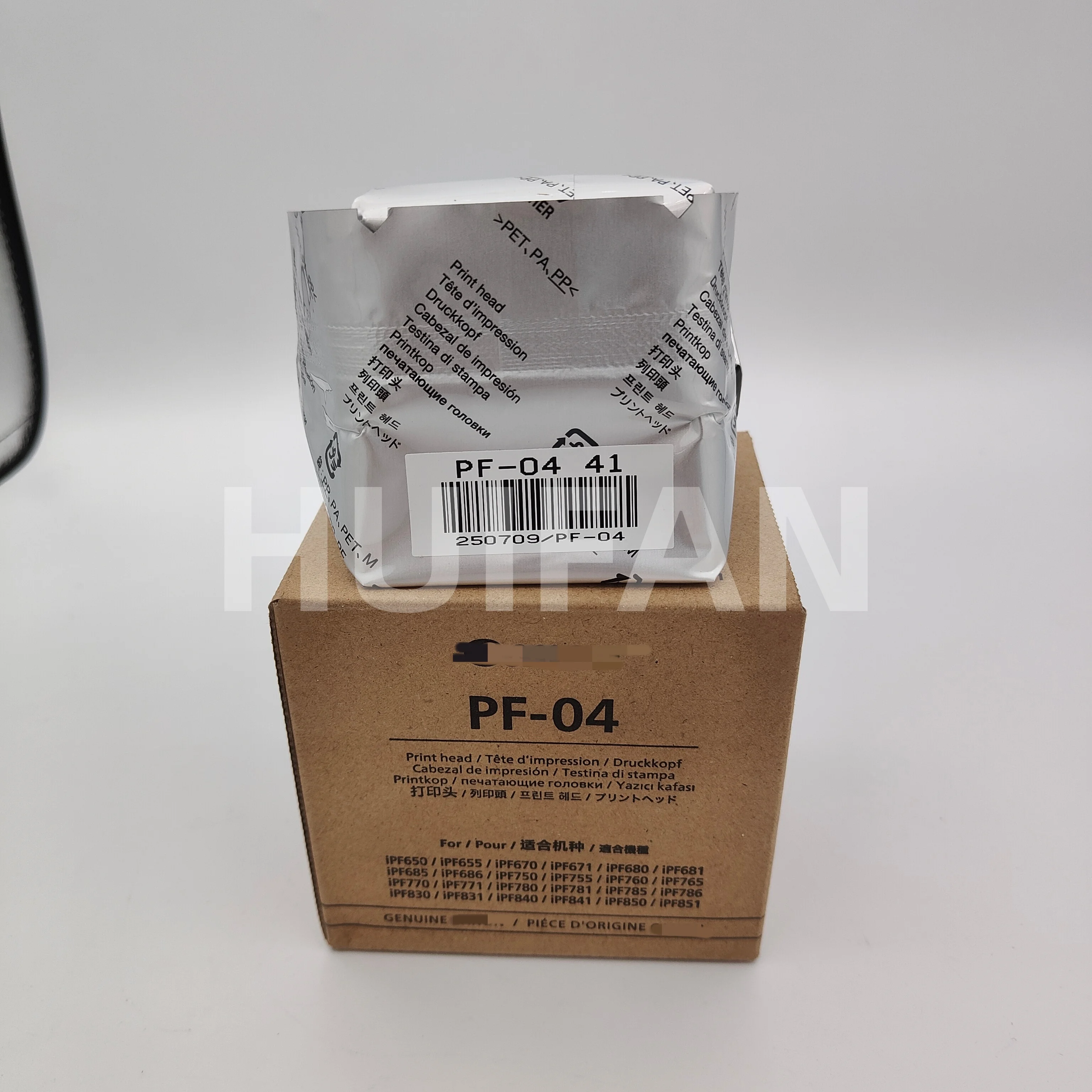 캐논 IPF650 IPF655 IPF670 IPF680 IPF681 프린터에 적합한 PF-04 오리지널 새 프린터 헤드, 상태 양호