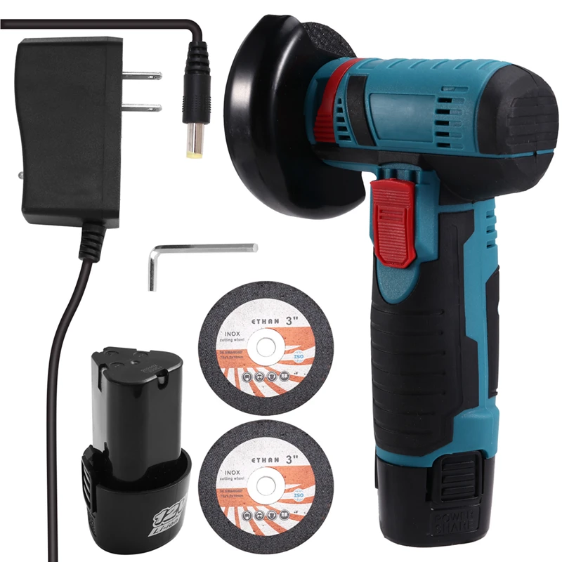DIDI Mini Angle Grinder Mini Household Rechargeable Cutting Polishing Machine Electric Hand Grinder Polishing Machine