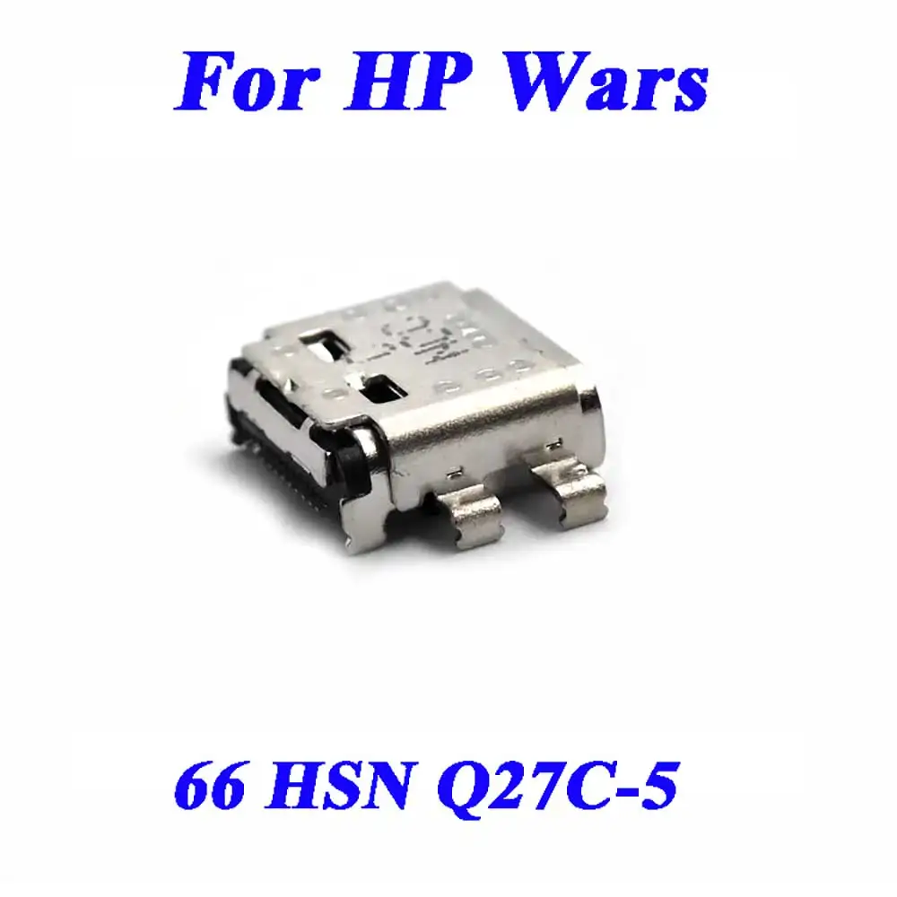 15Pcs For HP Wars 66 HSN Q27C5 Typec USB Jack Socket Charging Port