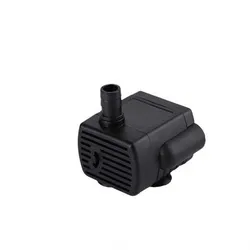 Pet Cat Water Fountain with Anti-Dry Burning Motor Replacement - USB plug (Black)