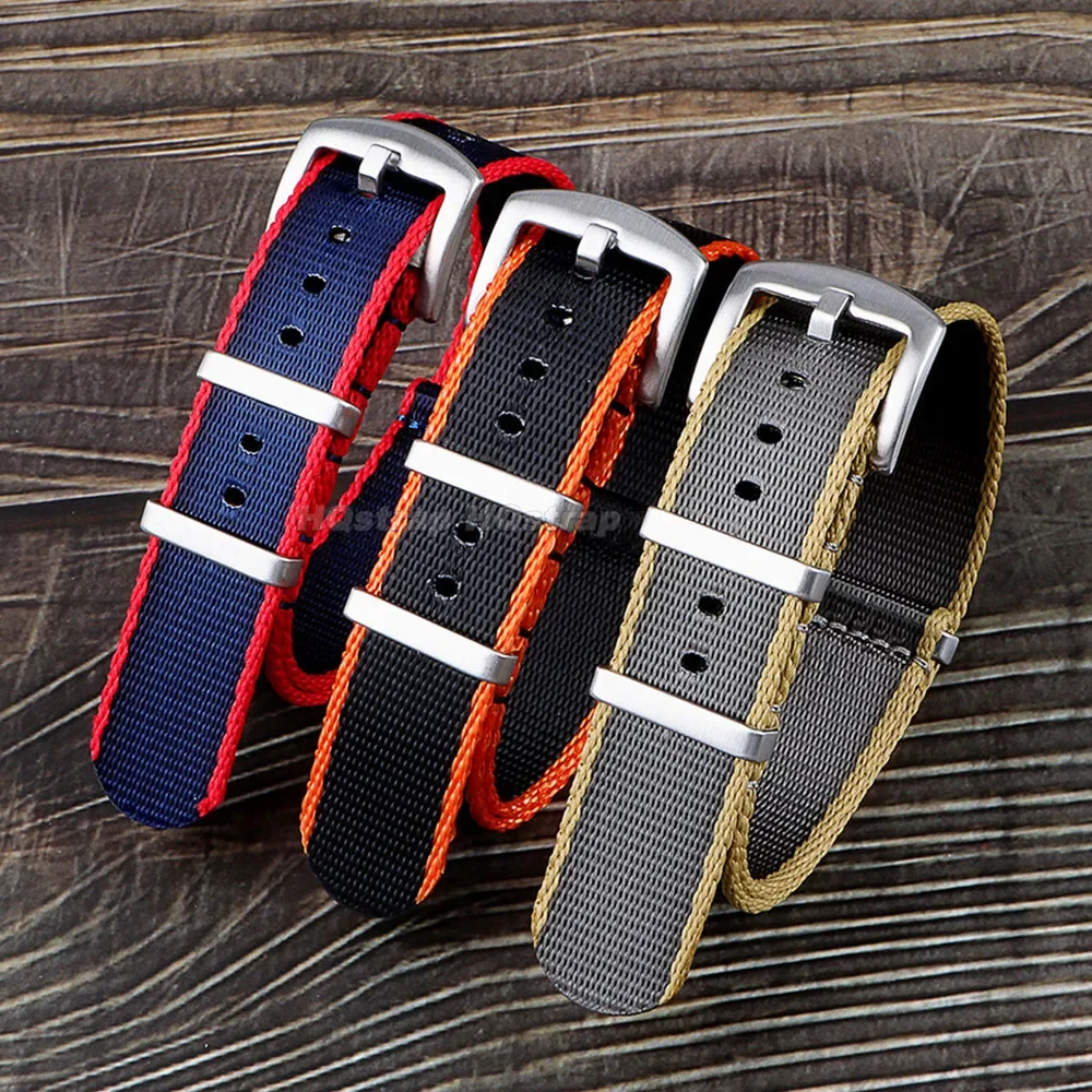 Nylon Military Sport Canvas Wristband Strap
