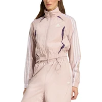 Veste de sport courte tissée rétro Adidas Originals Trefoil pour femme KE9787 5