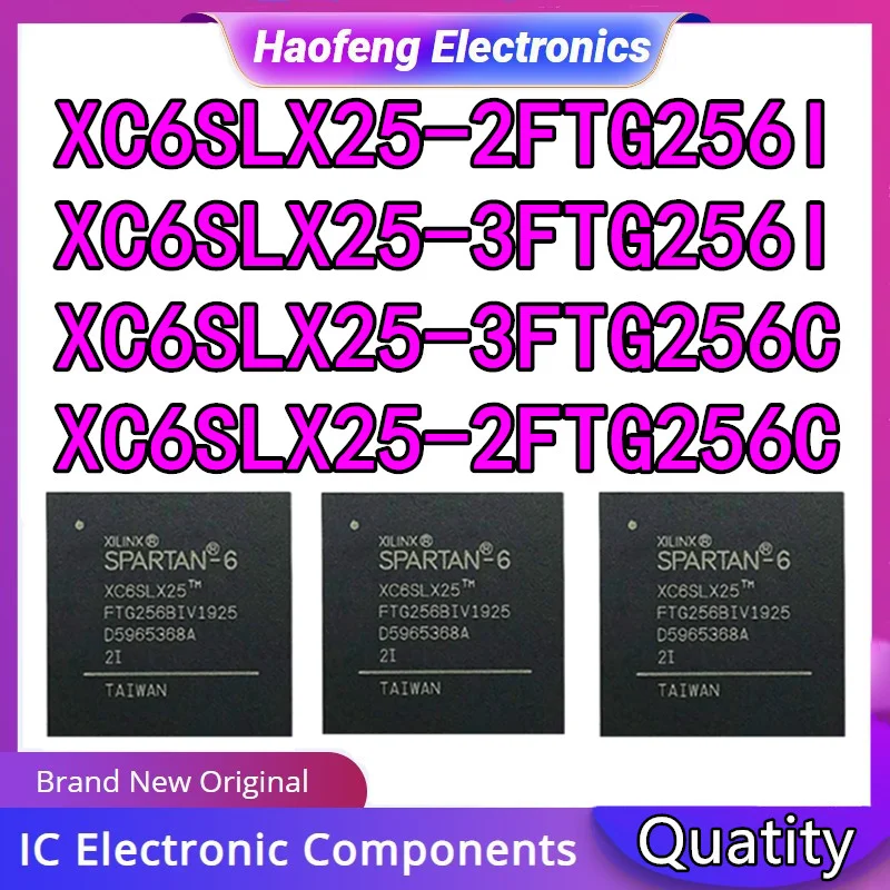 

XC6SLX25-2FTG256C XC6SLX25-2FTG256I XC6SLX25-3FTG256C XC6SLX25-3FTG256I XC6SLX25-2FTG256 XC6SLX25-3FTG256 XC6SLX25 IC Chip