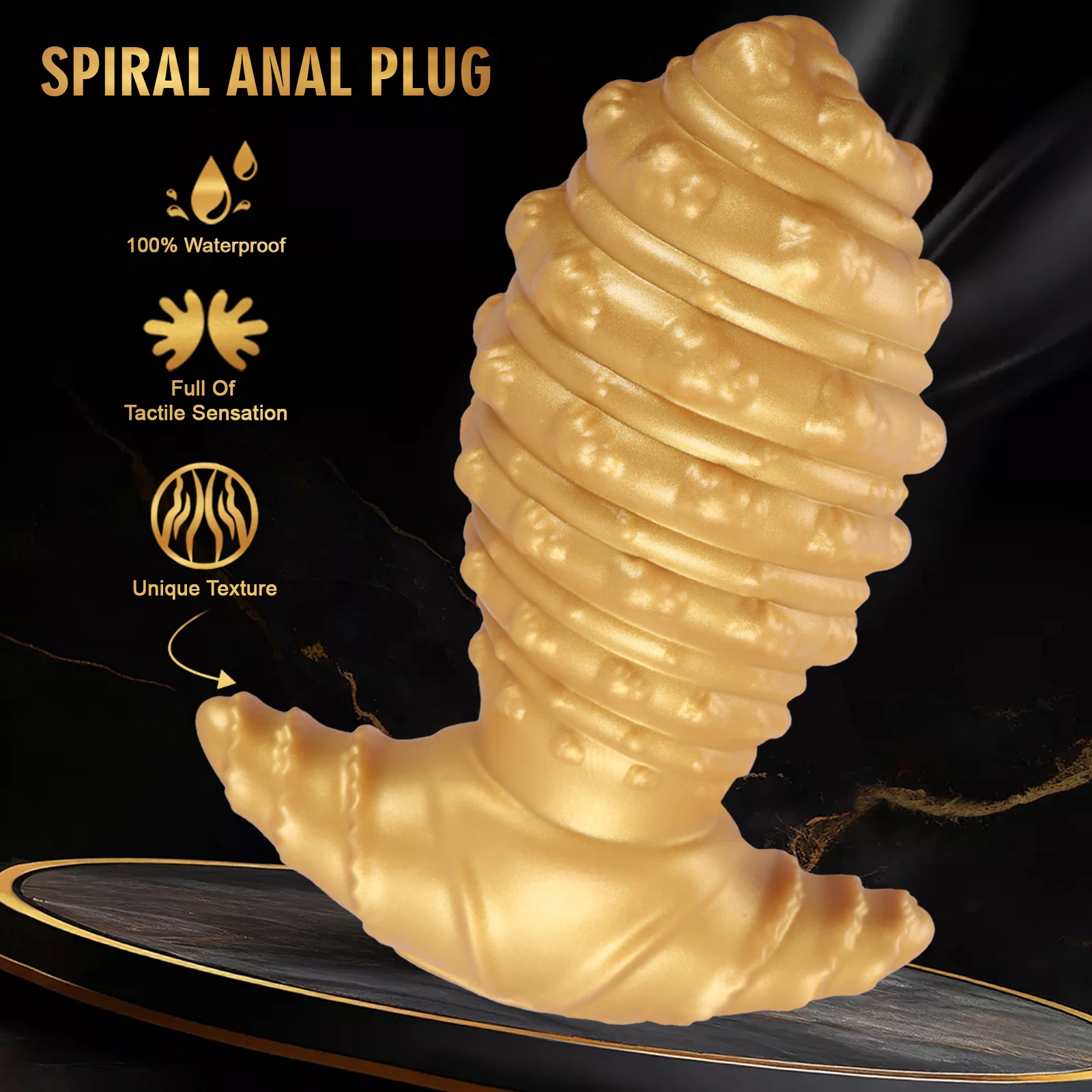 S/M/L/XL Wearable Anal Plug Silicone Huge Butt Plug Anal Training  Comfortable | eBay