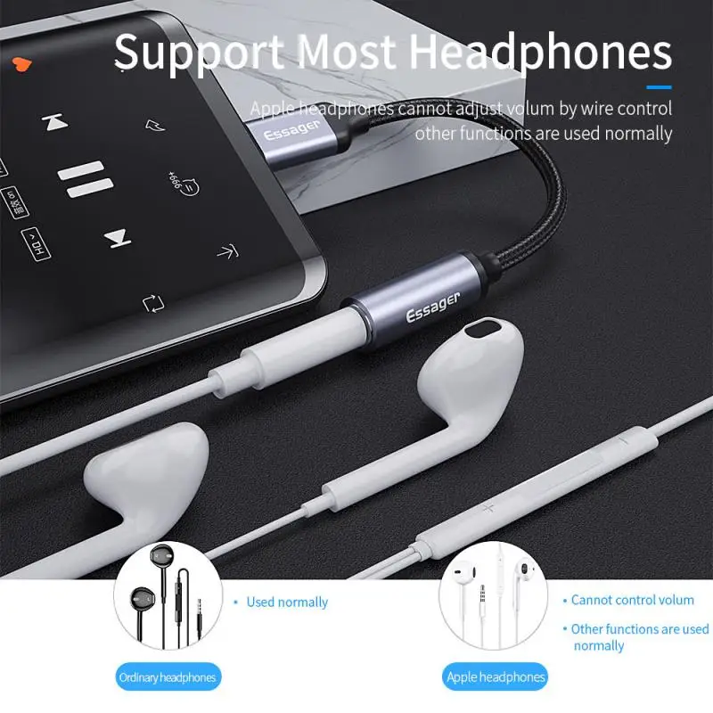 USB C Ÿ ̾ USB C ̺, USB C-3.5  ,  ̺, Mi10 ȭ P30 ÷ 9 , 3.5mm
