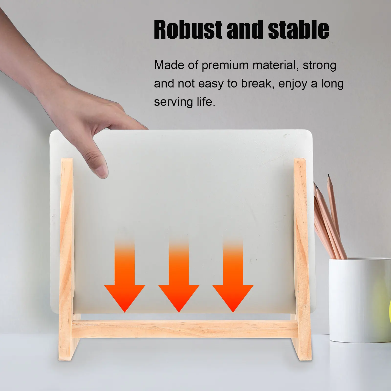 책상용 나무 스탠드, 열 분산 인체공학적 라이저, 수납 랙, 태블릿 홀더, 노트북 스탠드 라이저, 데스크 노트북 홀더