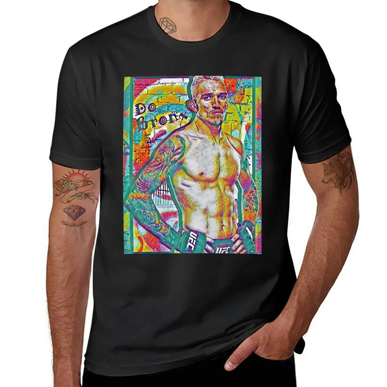 

Charles Do Bronx Oliveira T-Shirt korean fashion cute clothes men clothing