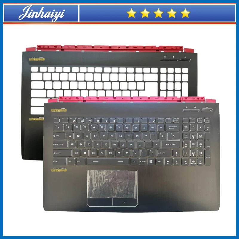 ノートブックマウスmsi-62-ge62vr-ms-16j1-16j2-16j3パームレストシェルキーボード3076j1c247y311