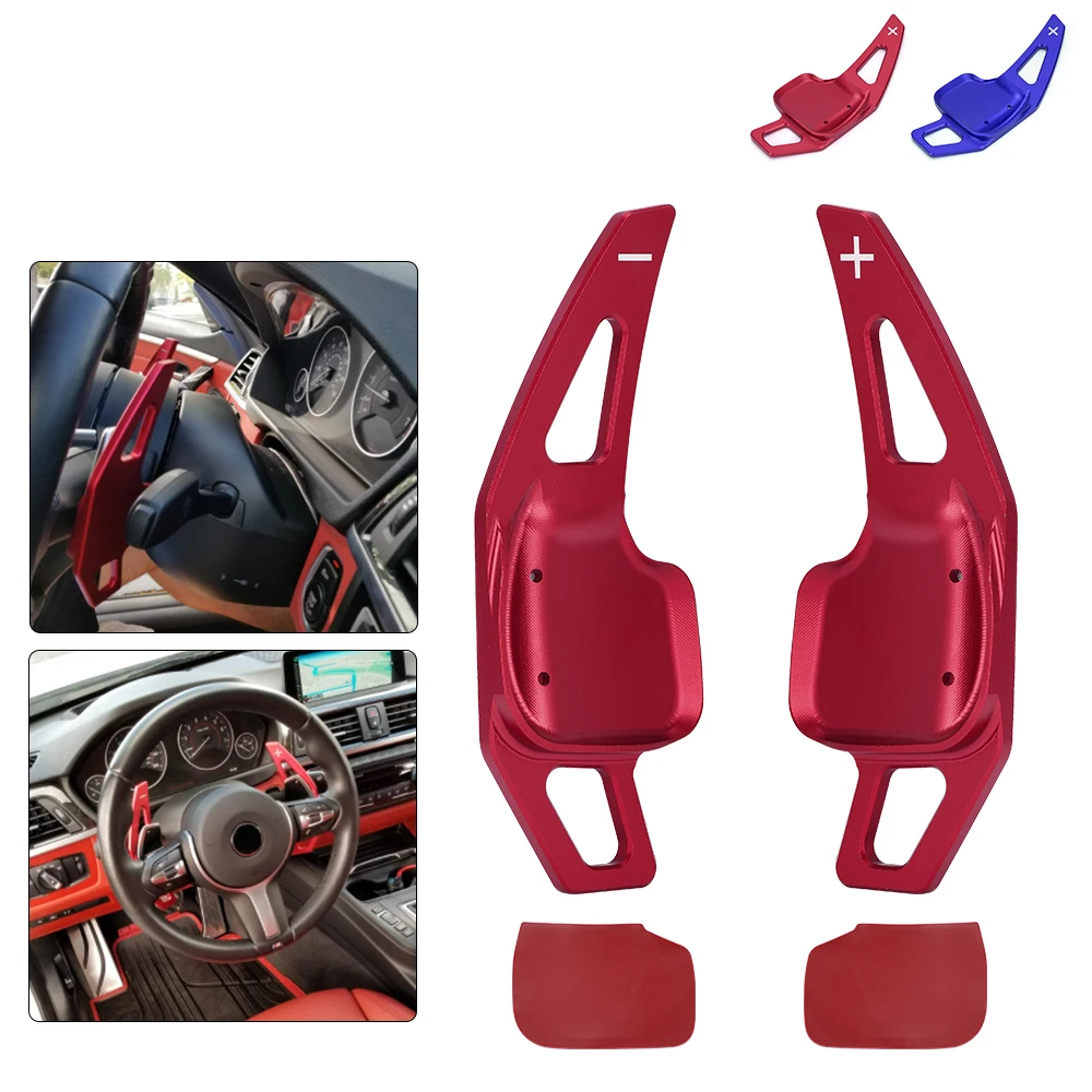 

Aluminum Shift Paddle Steering Wheel Shift Paddle Shifter Extension For 13-18 BMW 2 3 4 5 6 7 Series F22 F23 F30 F31 X1 X4 Z4