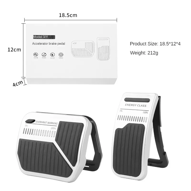 Model Pédales en alliage de performance 3/Y, couvre-pédale de frein en  métal antidérapant (2017-2023) - Model 3/Y (2017-2023) / SUR/OFFF