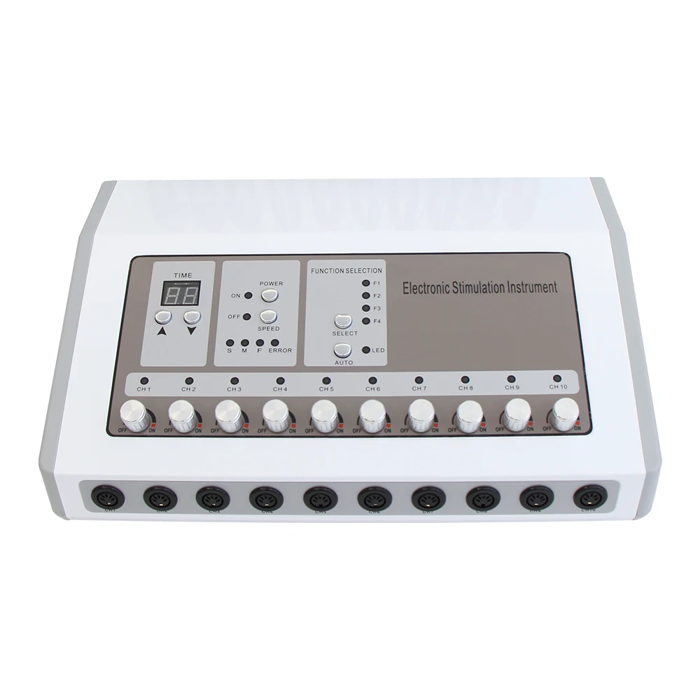 Elektrischer Muskelstimulator, Massagegerät, Elektrostimulation, Gewichtsverlust, Maschine, russische Wellen, 4-in-1, privates Straffungsgerät für Schönheit – Detail 8