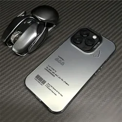 Elegant Senior Ghost Character Case - Sleek and Protective Cover Design - S24 FE (SC05 - HE - P3272)