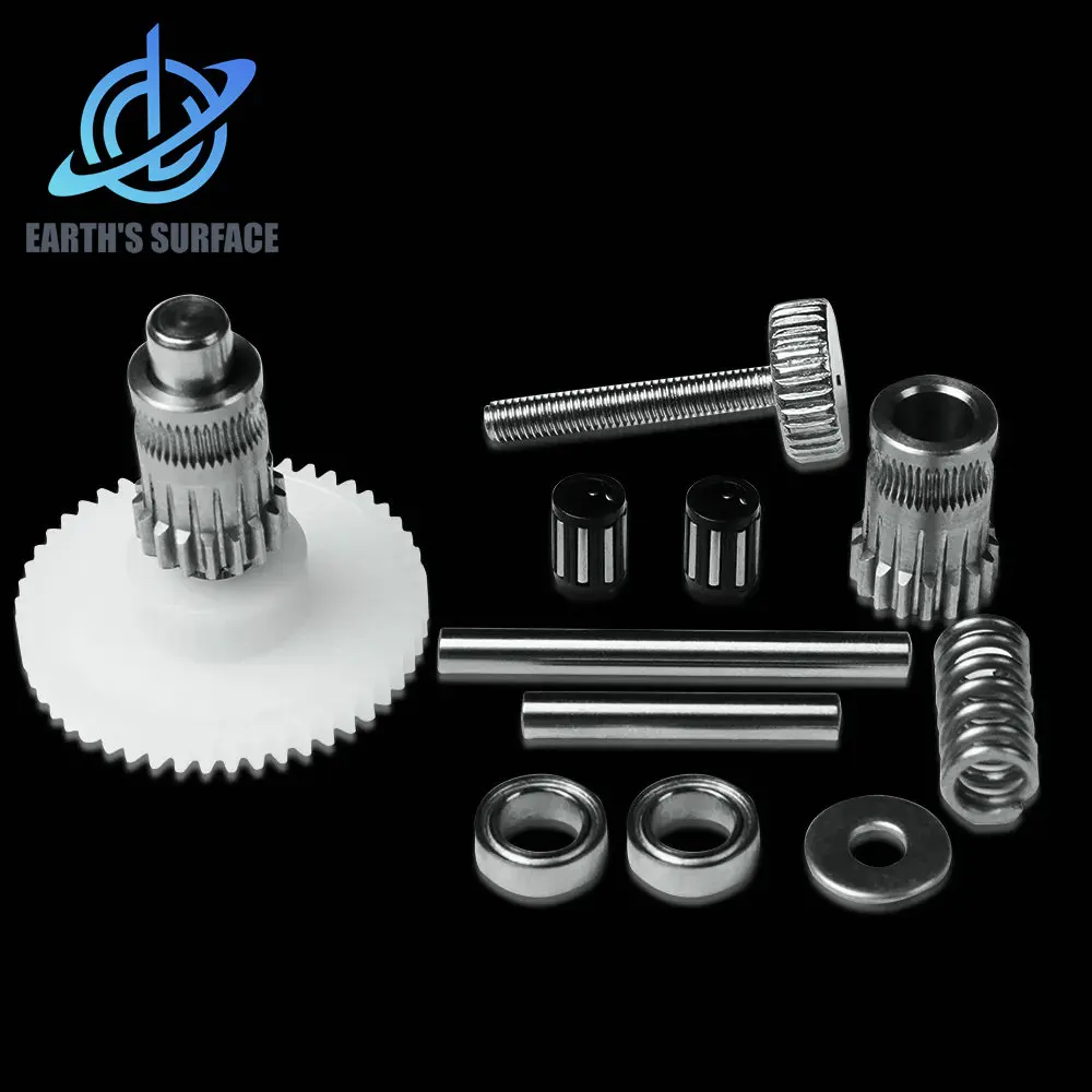 Set Di 5 Ingranaggi Estrusore In Ottone 26 Denti Per Stampante 3D MK7/MK8 + Chiave 1,5mm