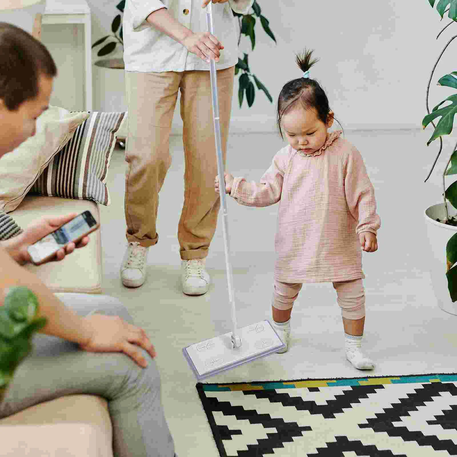 

Household Dust Mop Detachable Cleaning Mop Face Towel Replacement Dust Mop