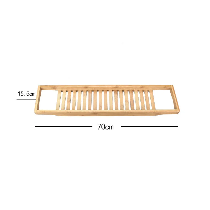 Extendable Bath Tray Bathtub Tray Bath Tub Bamboo Bathroom Shelf Tub Shelf Home Furniture