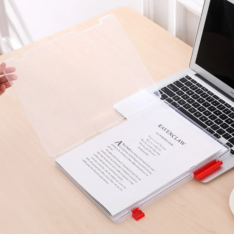 A4 투명 파일 폴더 대용량 종이 데이터 북 파일 정리함, 포트폴리오 사무실 문구 보관, 가정용