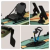 Nawakar Inflatable Paddle Board Kayak Portable Paddling Board with Padded Seat Inflatable Adventure Boat for Fishing,Thrilling