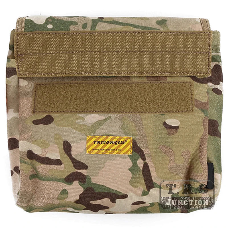

Tactical MOLLE Roll-Up Dump Pouch Emerson Lightweight Folding Compressibe Accessories Magazine Drop Bag For MRB CPC JPC Vest MC