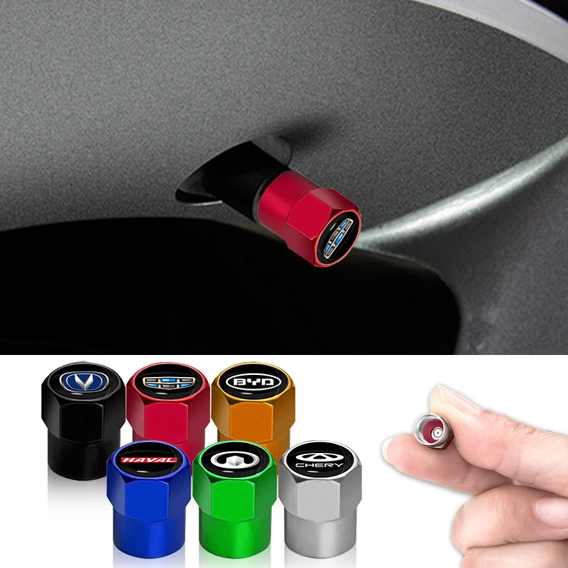 4pcs Auto Wheel Tire Valve Styling Stem Cover Auto Parts for Kia Ceed