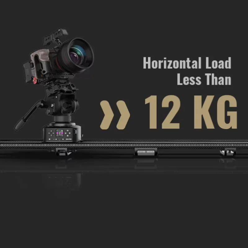 Zeapon AXIS 80Pro 100Pro 120Pro Carbon Fiber Camera Slider Multi-axis Motorized Electric Track LCD Screen 360 Photography
