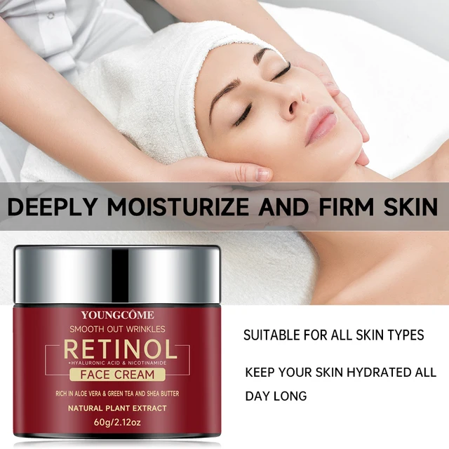 Retinol Lifting Firming Cream Repairing Moisturizing Nourishing Cream Brightening Skin Facial Cream Anti-Aging Face Skin Care 6