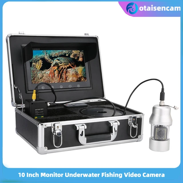 10 Inch Monitor Underwater Fishing Video Camera Fish Finder Ip68