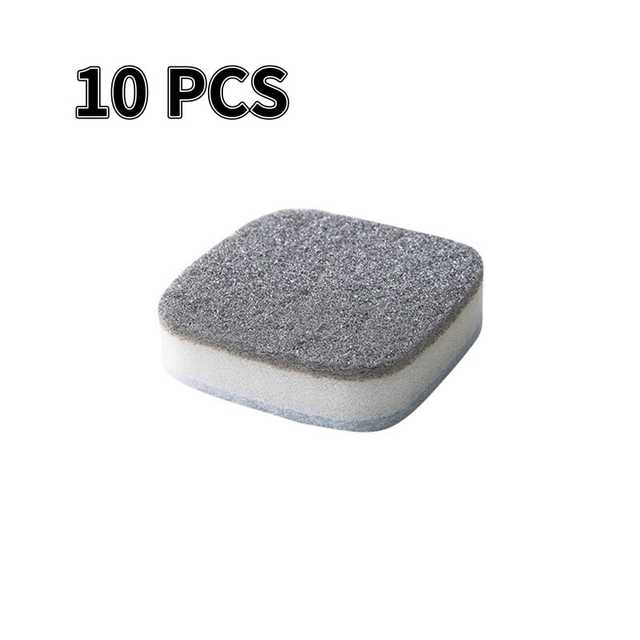 Brush Kits Decontamination Bathtub Tile Pot Wash Basin Sponge Scouring Pad Set Clean Gadget Home Kitchen Accessories