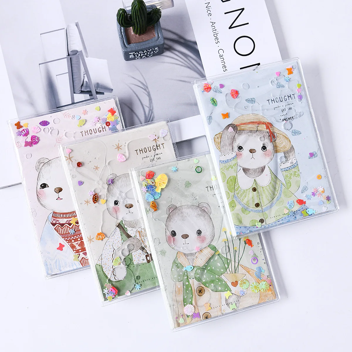 

1PCS creative A7 multi-functional hand account notepad Korean A6 decompression gift box student hand notebook school supplies