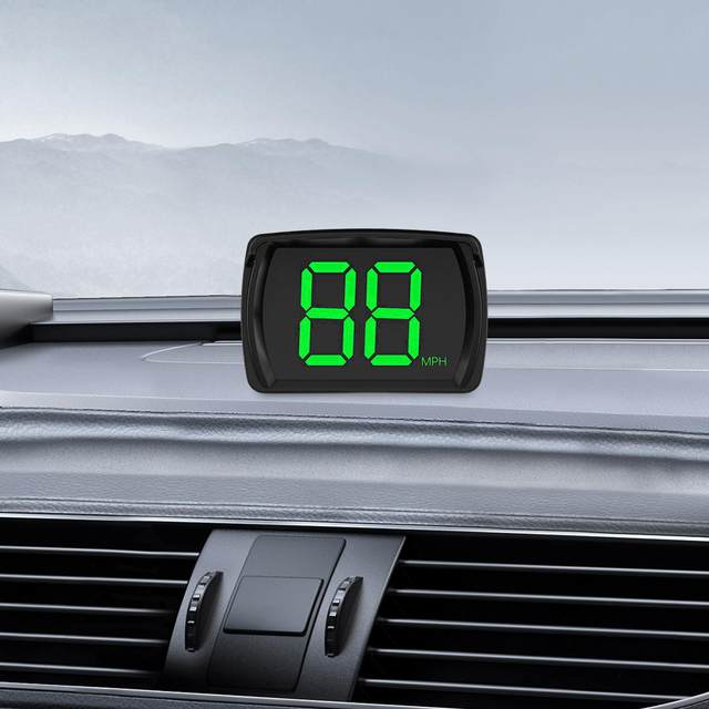 Generic HUD Head up Display Speedometer MPH Universal Plug and Play Auto Accessory for SUV Car Bus Vehicle Electric Scooter