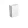 Sharkbang 2025 New White Storage Box Desktop Organizer Large Capacity Postcards Stickers Box Subpackage Holder Stationery 3